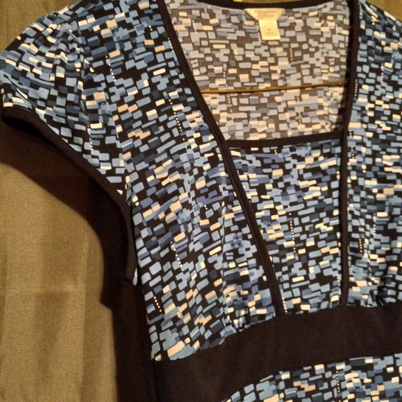 Blue Office Attired Work Casual T Shirt - Picture 4 of 5